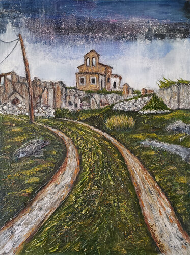 El eterno regreso (Villalbilla) by Antonio Fellini, Painting for Sale on Select