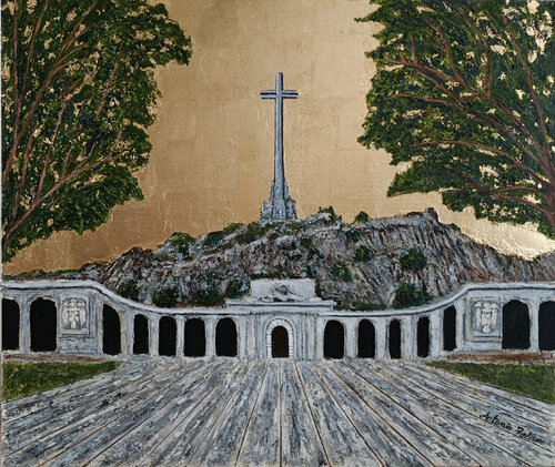 Amanece en el valle. by Antonio Fellini, Painting for Sale on Select