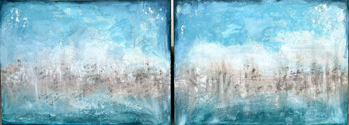 AGUAMARINA by Mayte Yagüe, Painting for Sale on Select
