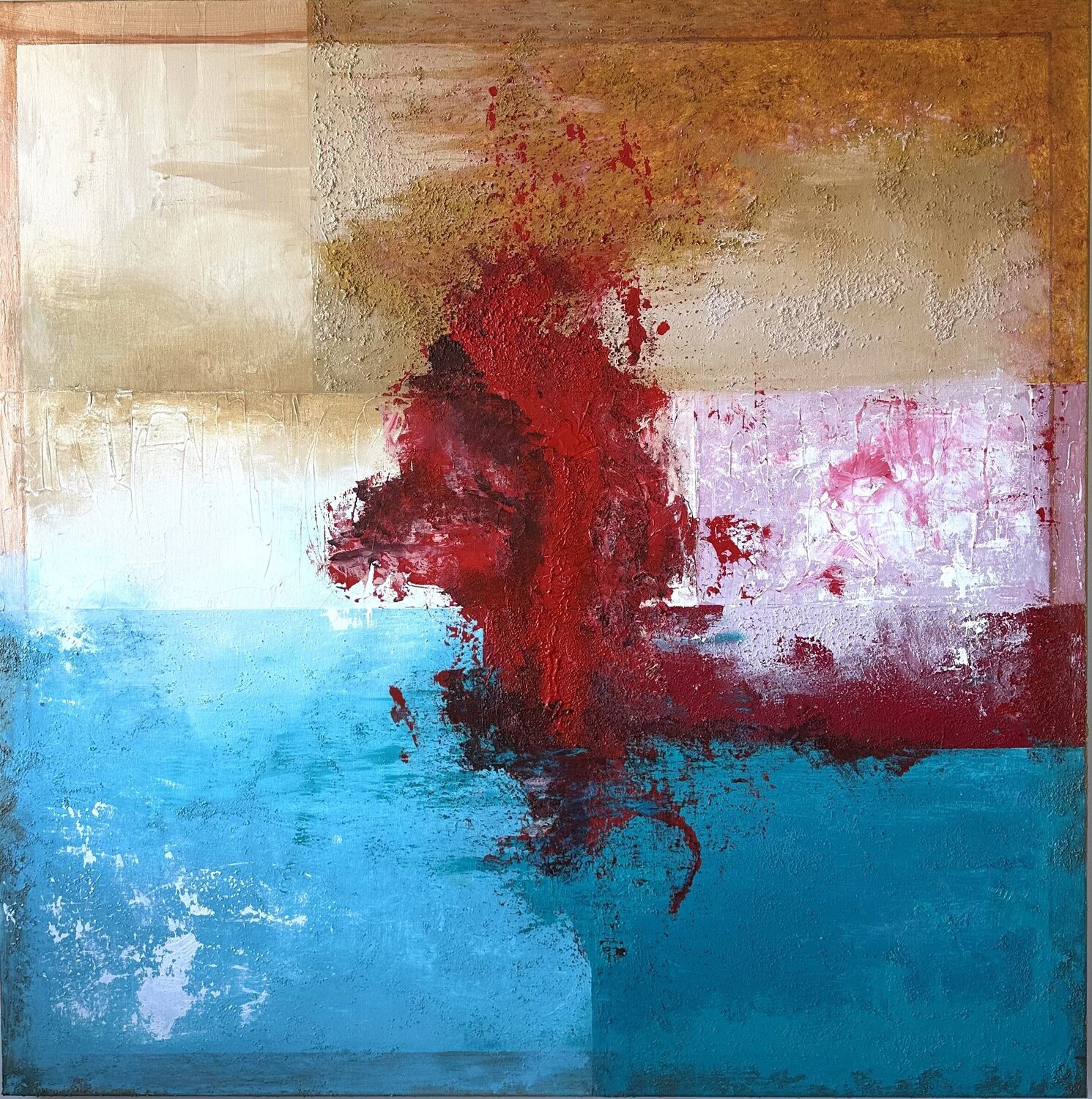 LATIDO Mayte Yagüe Original painting for sale