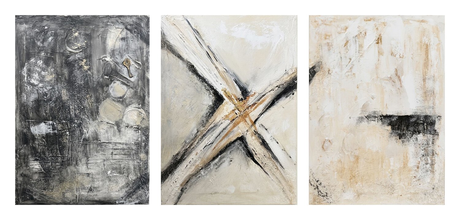 LIGHT FOLLOWS DARK Mayte Yagüe Original painting for sale