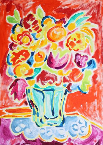 Colorful Bouquet von Tamara Jare, Malerei kaufen auf Select