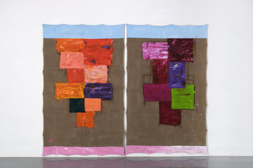 Über Malerei 577 by Hanno Otten, Painting for Sale on Select