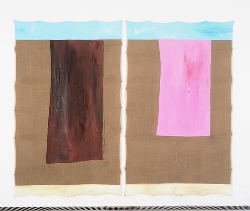 Über Malerei 582 by Hanno Otten, Painting for Sale on Select