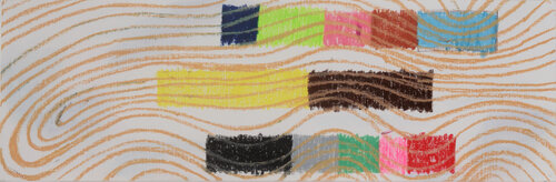 Über Maerei 438 by Hanno Otten, Painting for Sale on Select