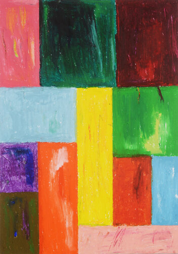 Über Malerei 550 by Hanno Otten, Painting for Sale on Select