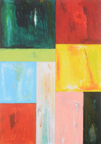 Über Malerei 549 by Hanno Otten, Painting for Sale on Select