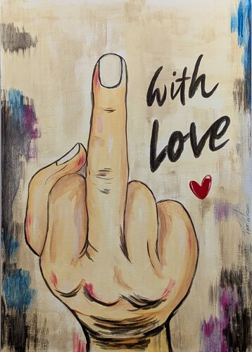 With Love by vincenzo raimondo, Painting for Sale on Select