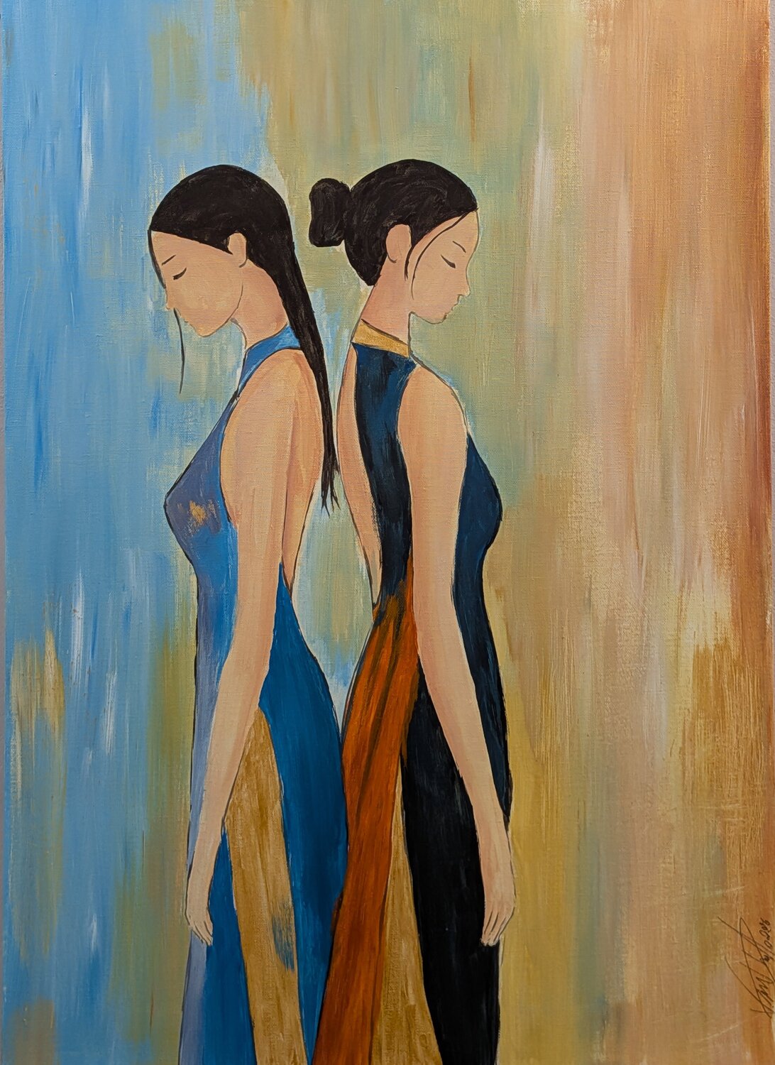 Specchio Interiore vincenzo raimondo Original painting for sale