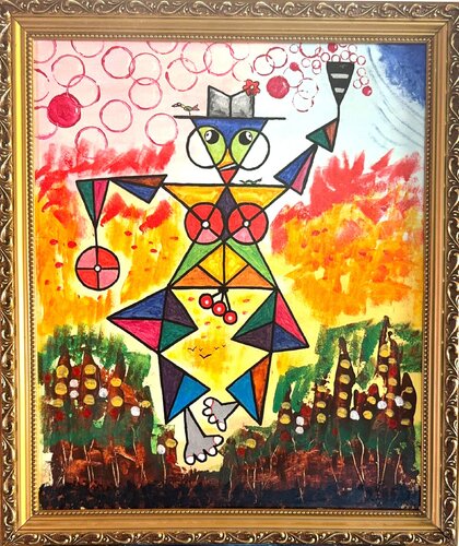 "Estatua de la Libertad en Nueva York" by Arturas Smalenskas, Painting for Sale on Select