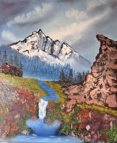"Verano en las Cordilleras" by Arturas Smalenskas, Painting for Sale on Select