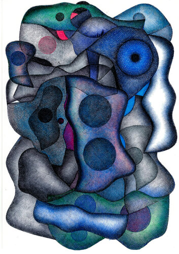 Around#5(Five). Conversion by BENDADA, Drawing for Sale on Select