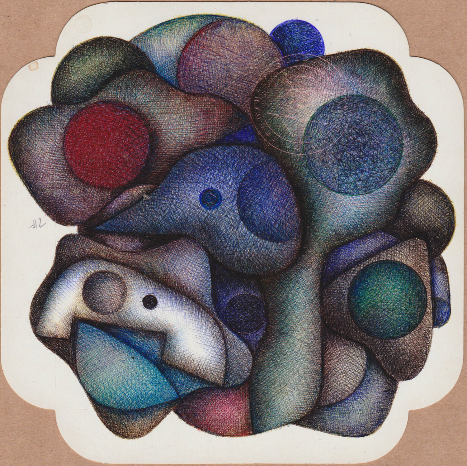 Paul Deux BENDADA Drawing for sale