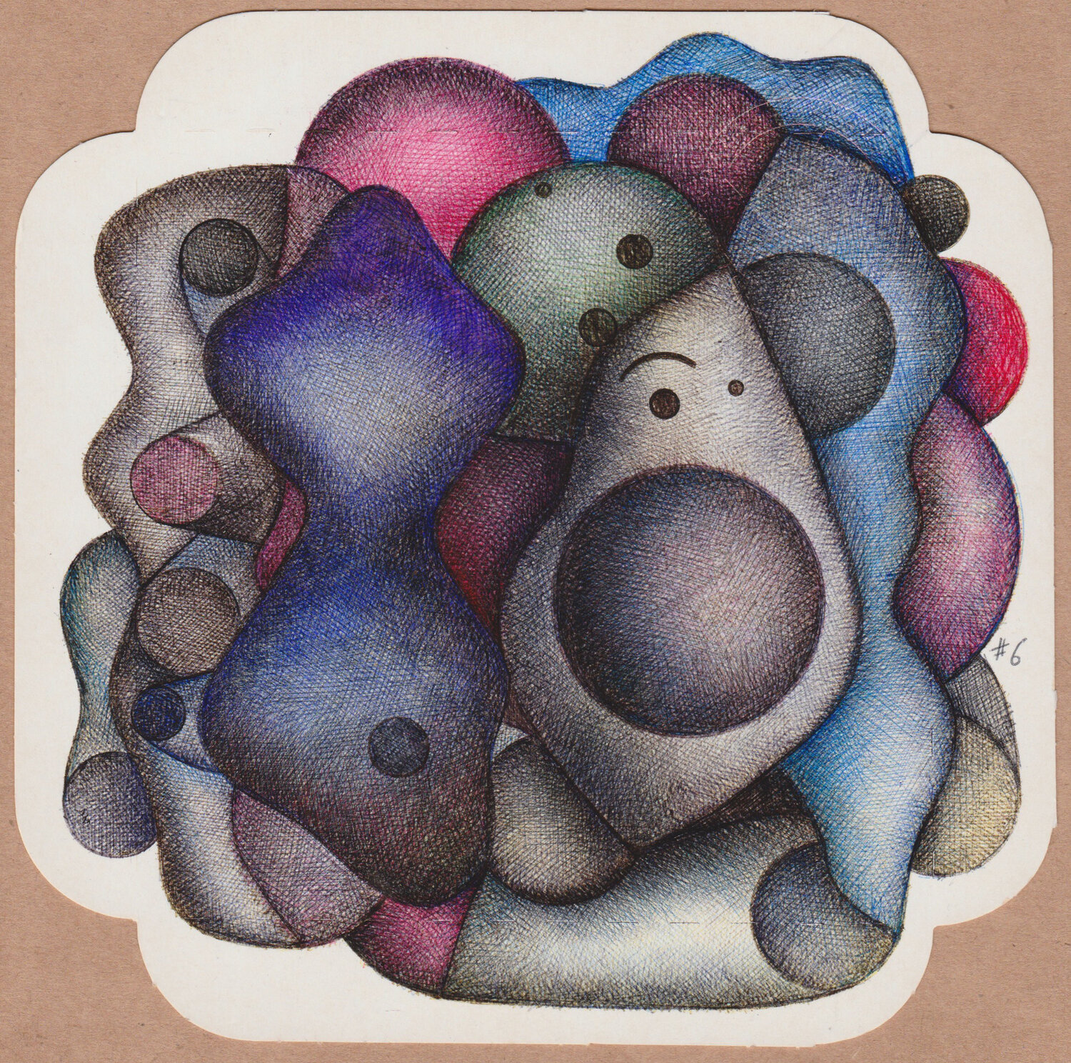 Paul Six BENDADA Drawing for sale