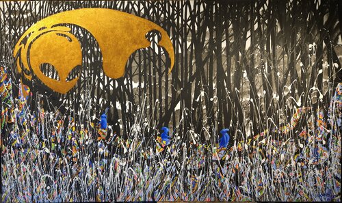 J'ai traversé la forêt ténébreuse, episode 1 by Rafael de Tours - Bichon, Painting for Sale on Select