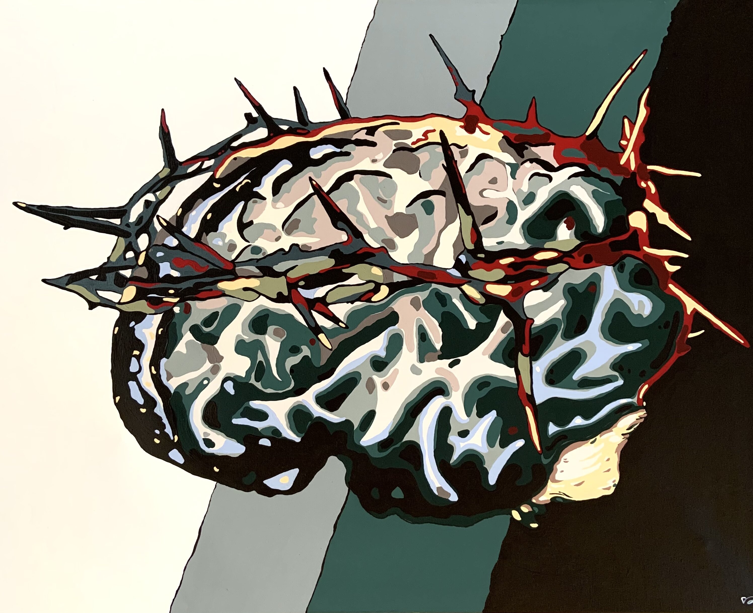 La Mente Ferita - Mental Health & Psychological Awareness Contemporary Art