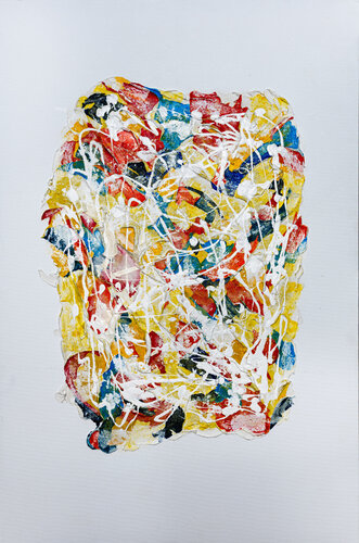 Caos calmo by Valeria Fiaccabrino, Painting for Sale on Select