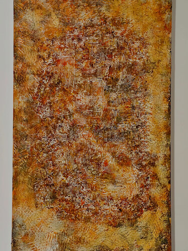 Trama di terra antica by Valeria Fiaccabrino, Painting for Sale on Select