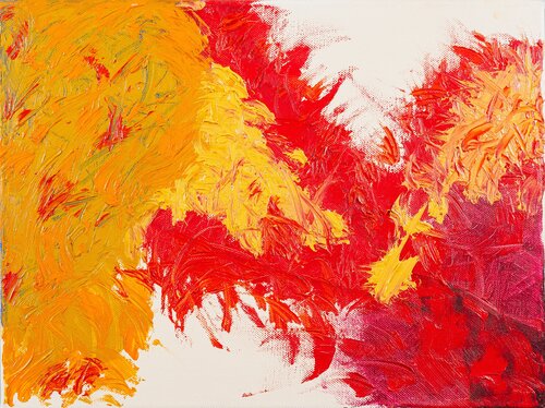FIAMME by Valeria Fiaccabrino, Painting for Sale on Select