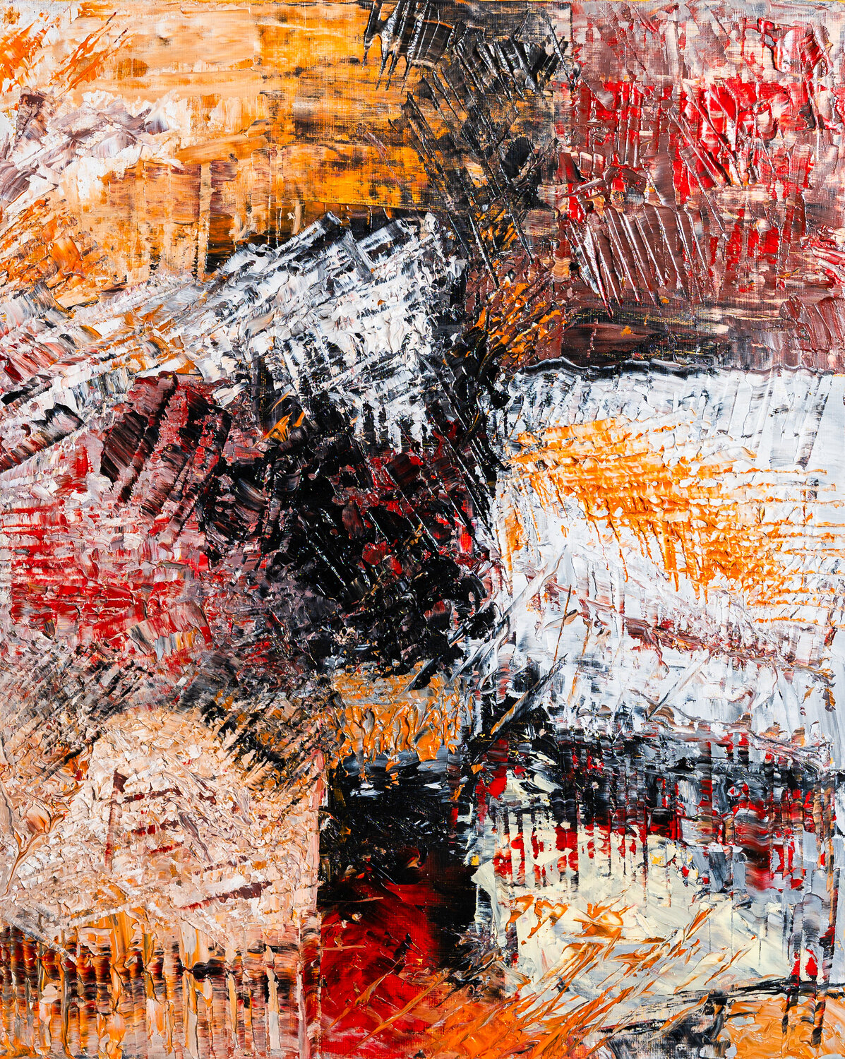 Temporale Valeria Fiaccabrino Original painting for sale