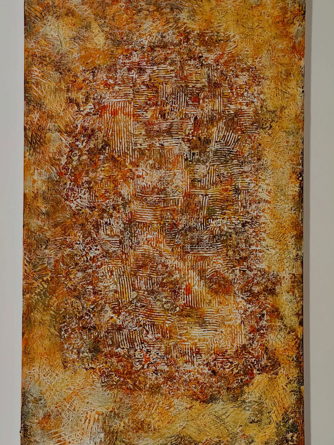 Trama di terra antica Valeria Fiaccabrino Original painting for sale