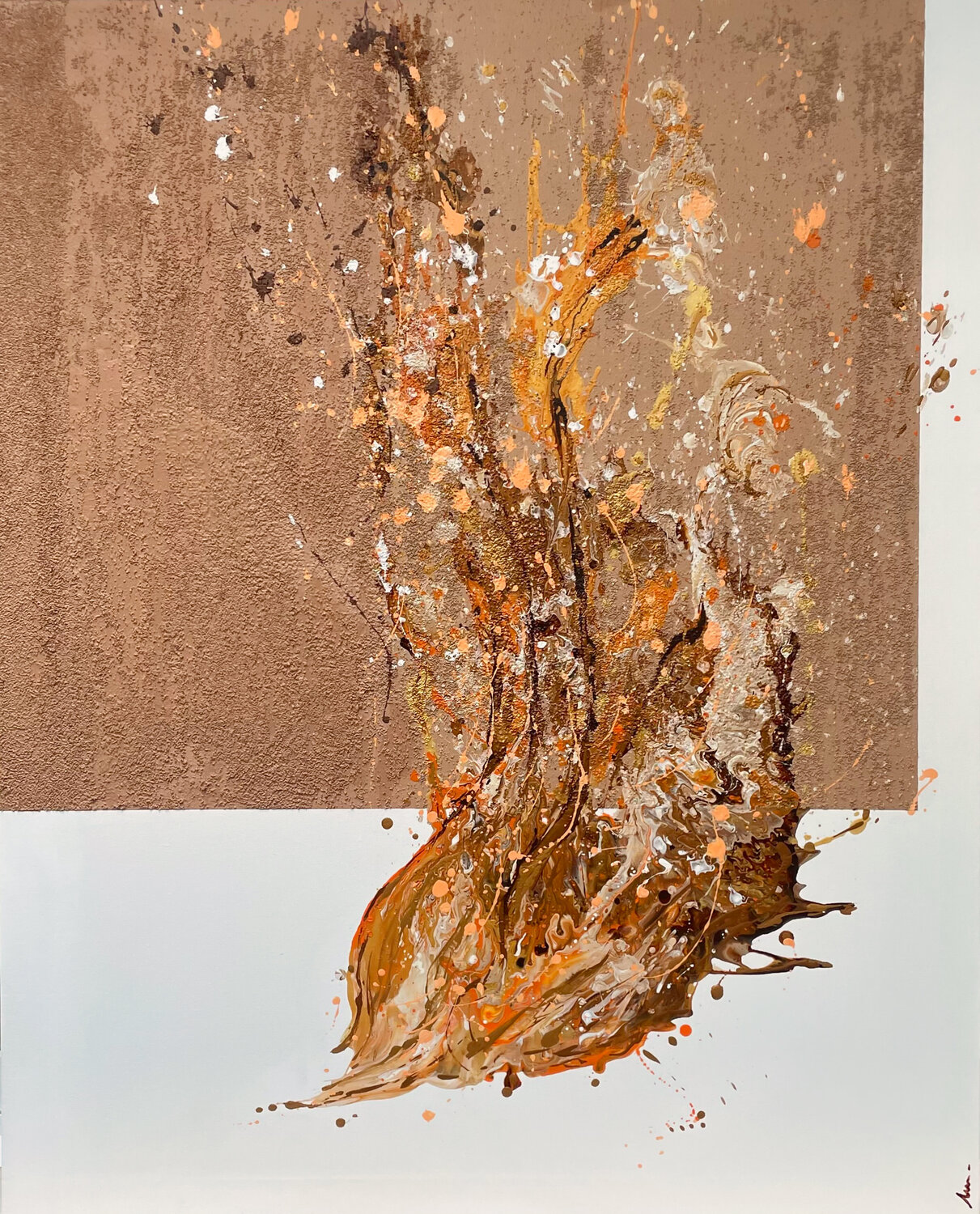 CAMINO-TEKA Isabel DelTell Original painting for sale