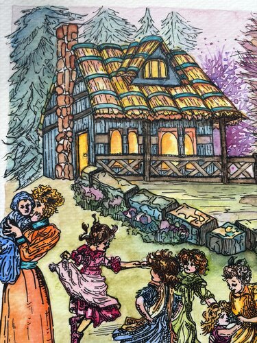 On Holiday by Autumn Marble, Painting for Sale on Select