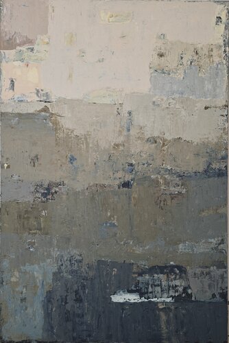 Shades of Deep Sea by Birutė Jocaitė-Šliurpienė, Painting for Sale on Select