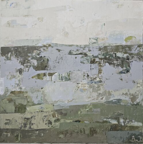 Horizons of Late August No 3. by Birutė Jocaitė-Šliurpienė, Painting for Sale on Select