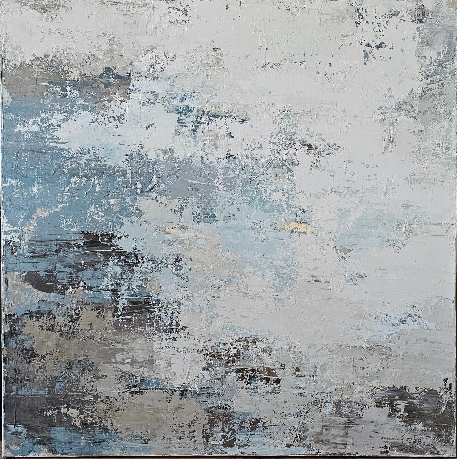 Thunderstorm Birutė Jocaitė-Šliurpienė Original painting for sale