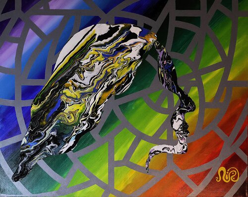 And There She Was by Neil Holmes, Painting for Sale on Select
