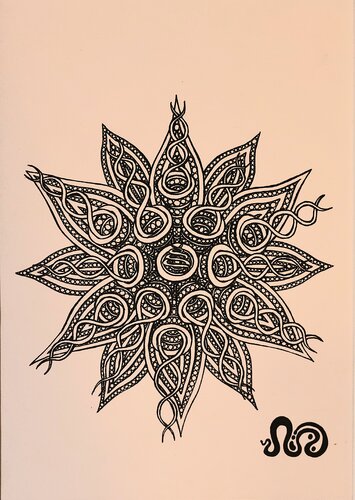 Pandoran Flower #3 by Neil Holmes, Drawing for Sale on Select