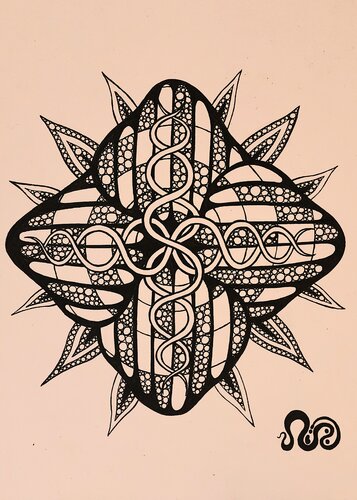 Pandoran Flower #6 by Neil Holmes, Drawing for Sale on Select