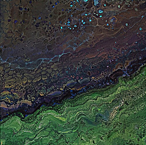 Acrylic pour #17 by Neil Holmes, Painting for Sale on Select