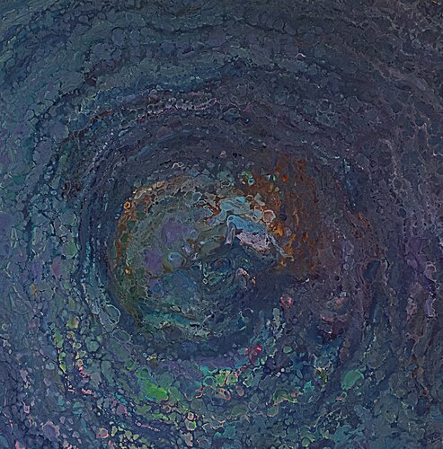 Acrylic pour #26 by Neil Holmes, Painting for Sale on Select