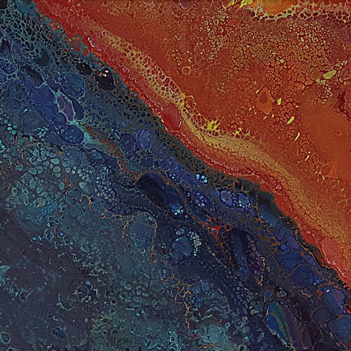 Acrylic pour #27 by Neil Holmes, Painting for Sale on Select