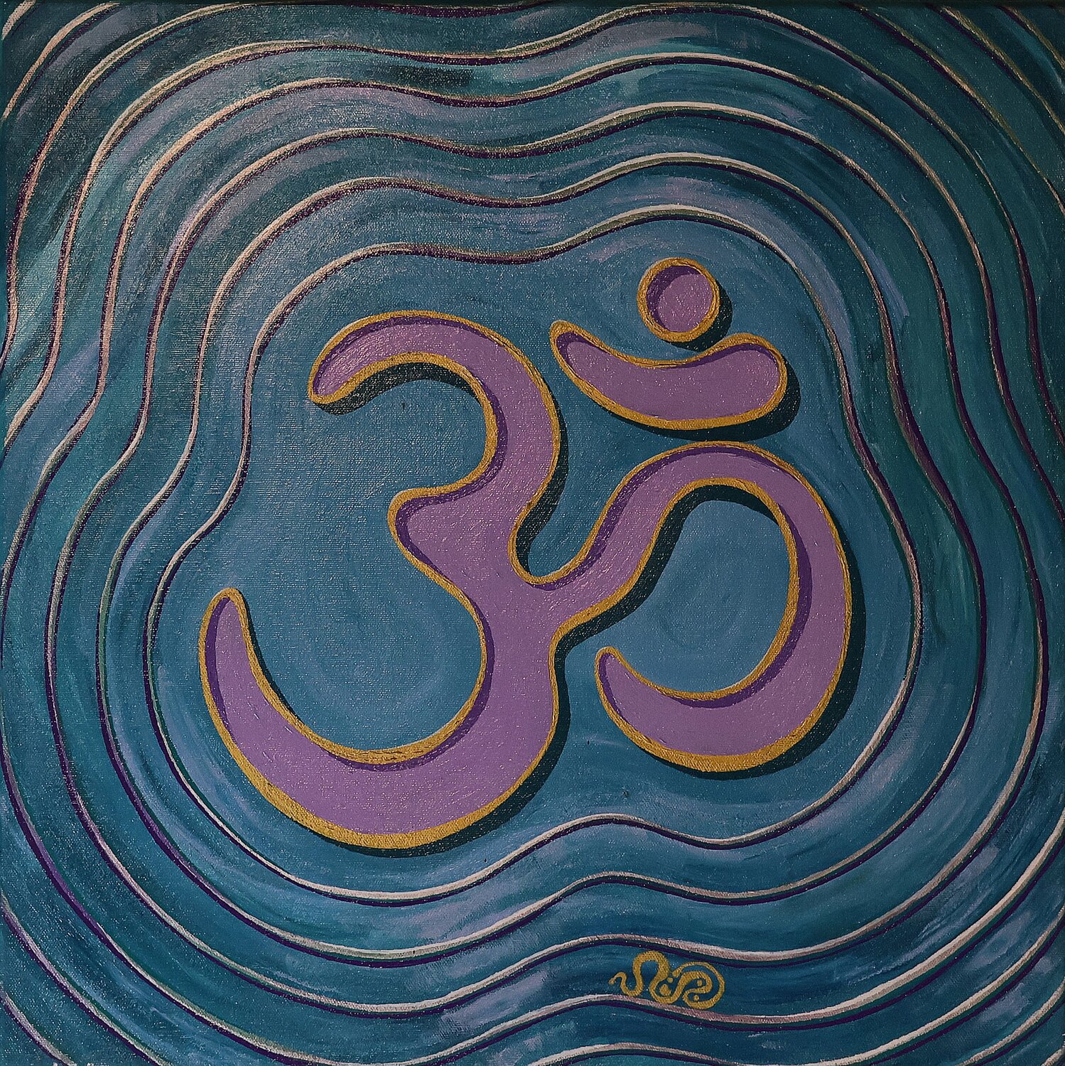 Source Vibration Neil Holmes Original painting for sale
