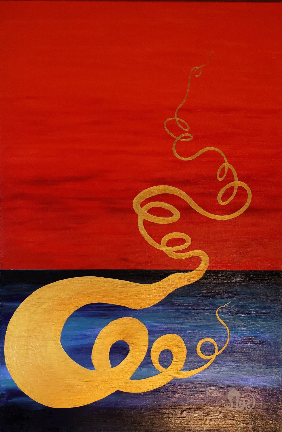 Flow Neil Holmes Original painting for sale