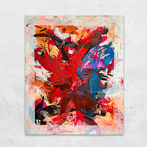Unfolding by Claudia Borkowski, Painting for Sale on Select
