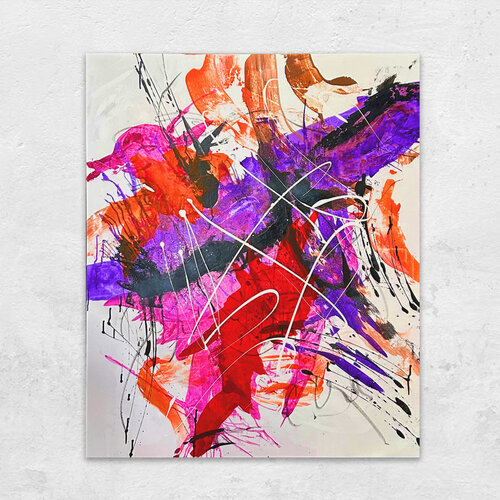 Atmen by Claudia Borkowski, Painting for Sale on Select