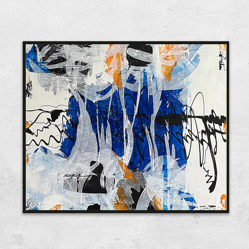 Gefangen und doch wach by Claudia Borkowski, Painting for Sale on Select