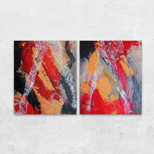 Striptease (je B 60 x H 70 cm) by Claudia Borkowski, Painting for Sale on Select