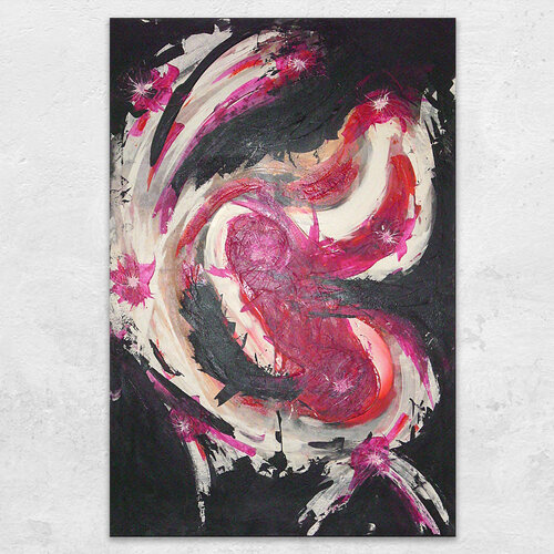 born to be wild by Claudia Borkowski, Painting for Sale on Select