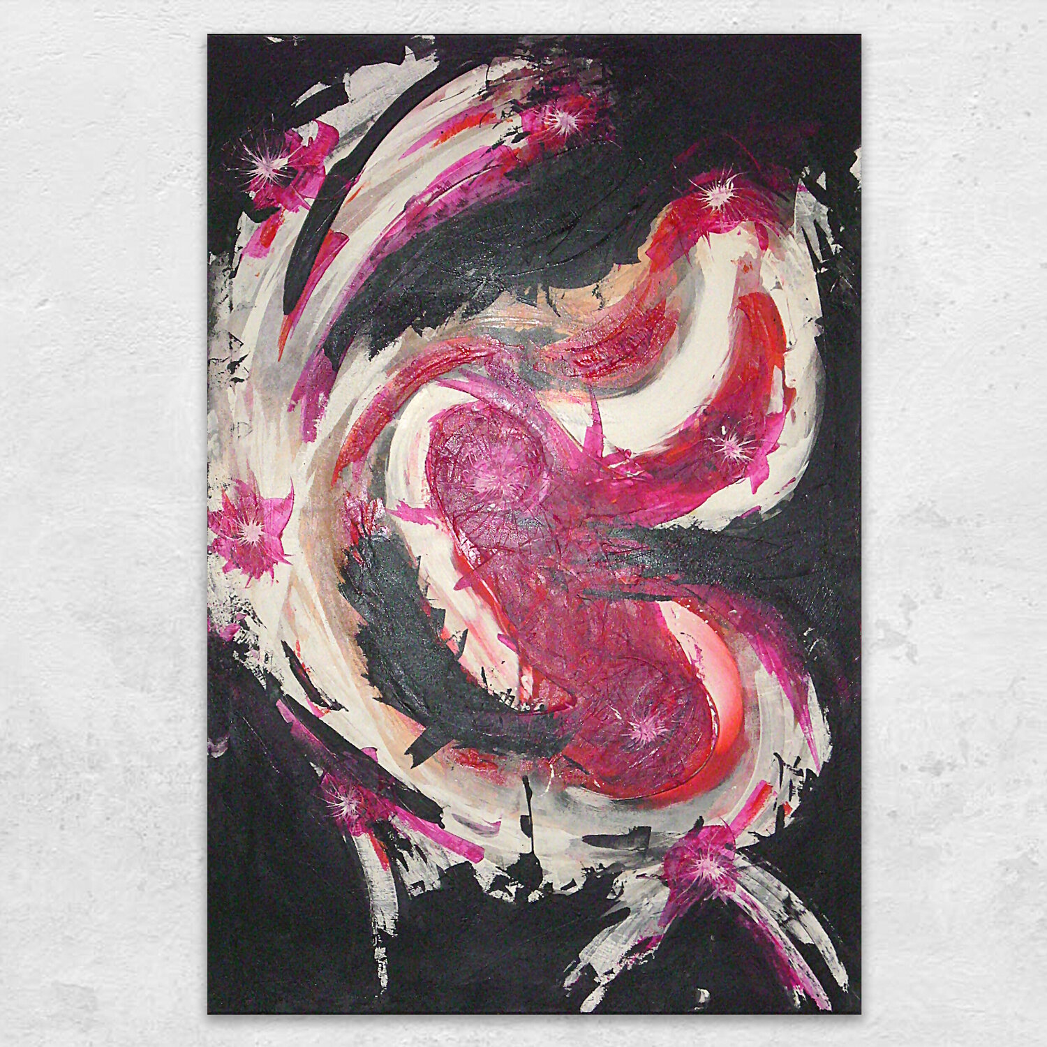 born to be wild Claudia Borkowski Original painting for sale