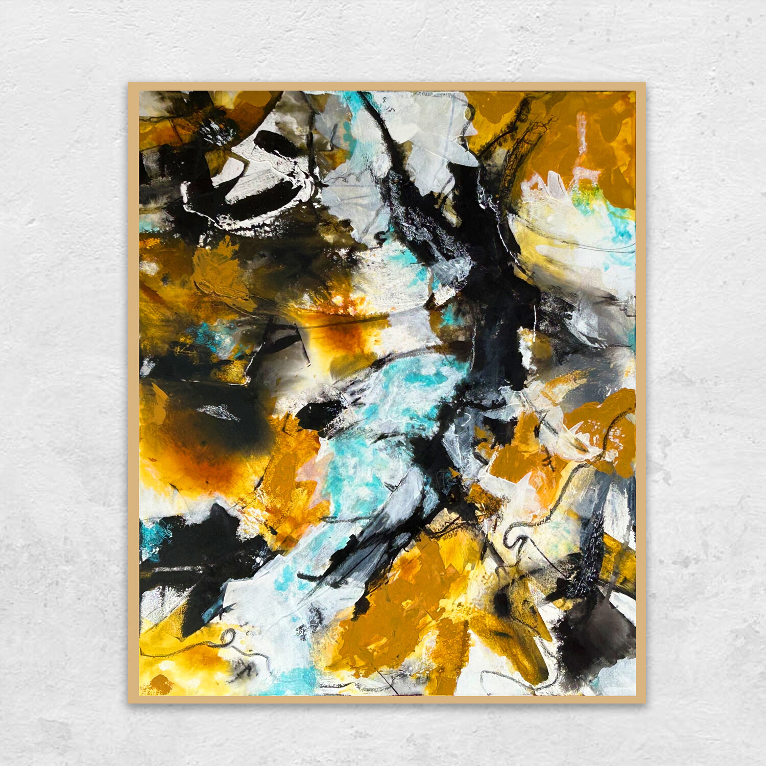 Bleibt so – Gut so Claudia Borkowski Original painting for sale