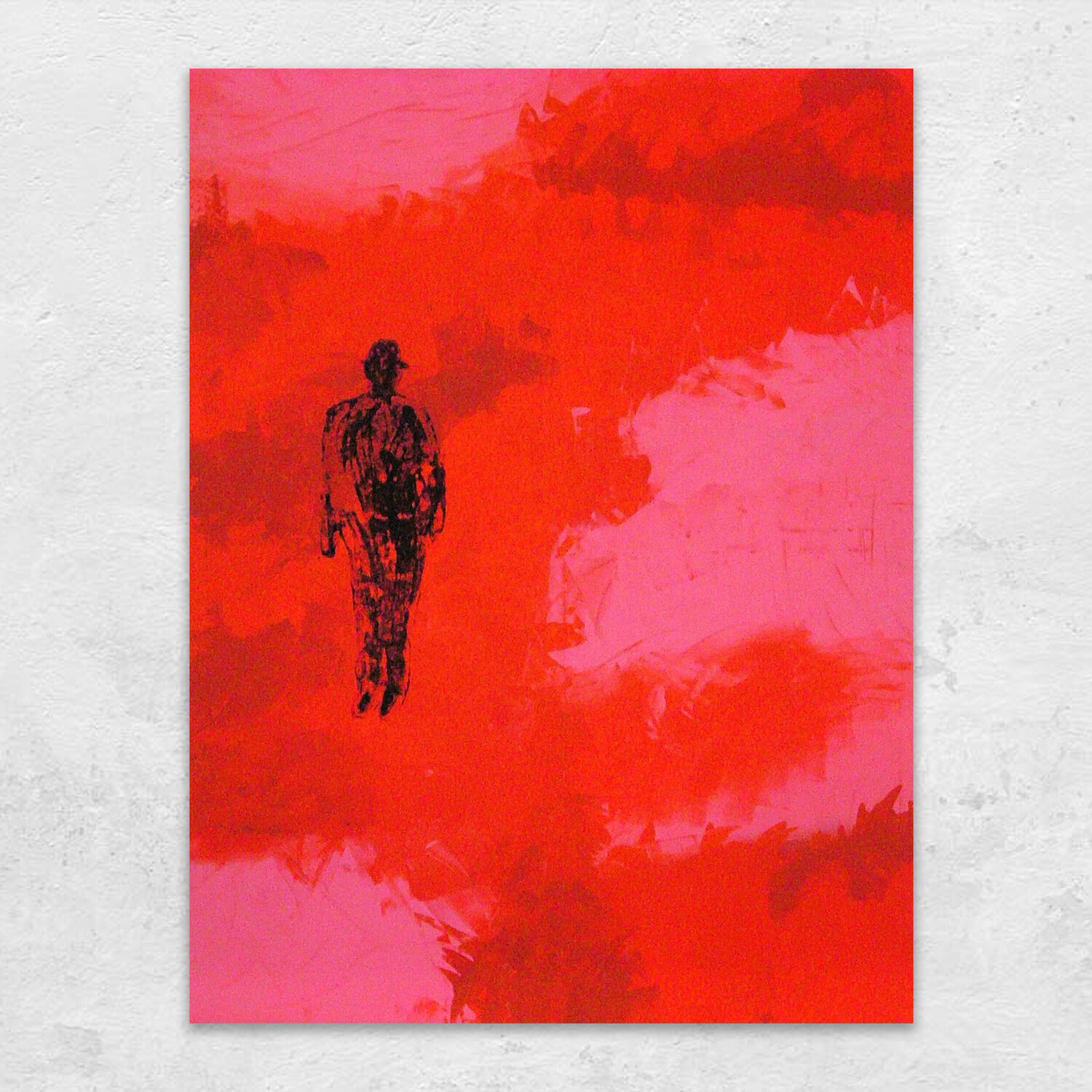 Der Fremde Claudia Borkowski Original painting for sale