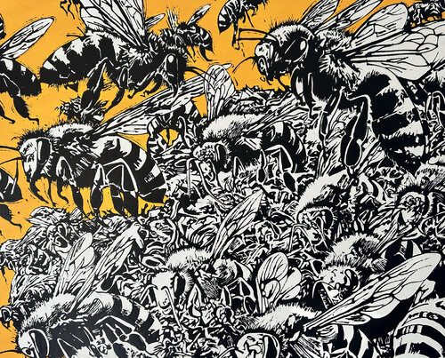 Le murmure des ailes by Steve Pitocco, Painting for Sale on Select