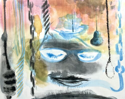 Psyche by Rebekka Kraft, Painting for Sale on Select