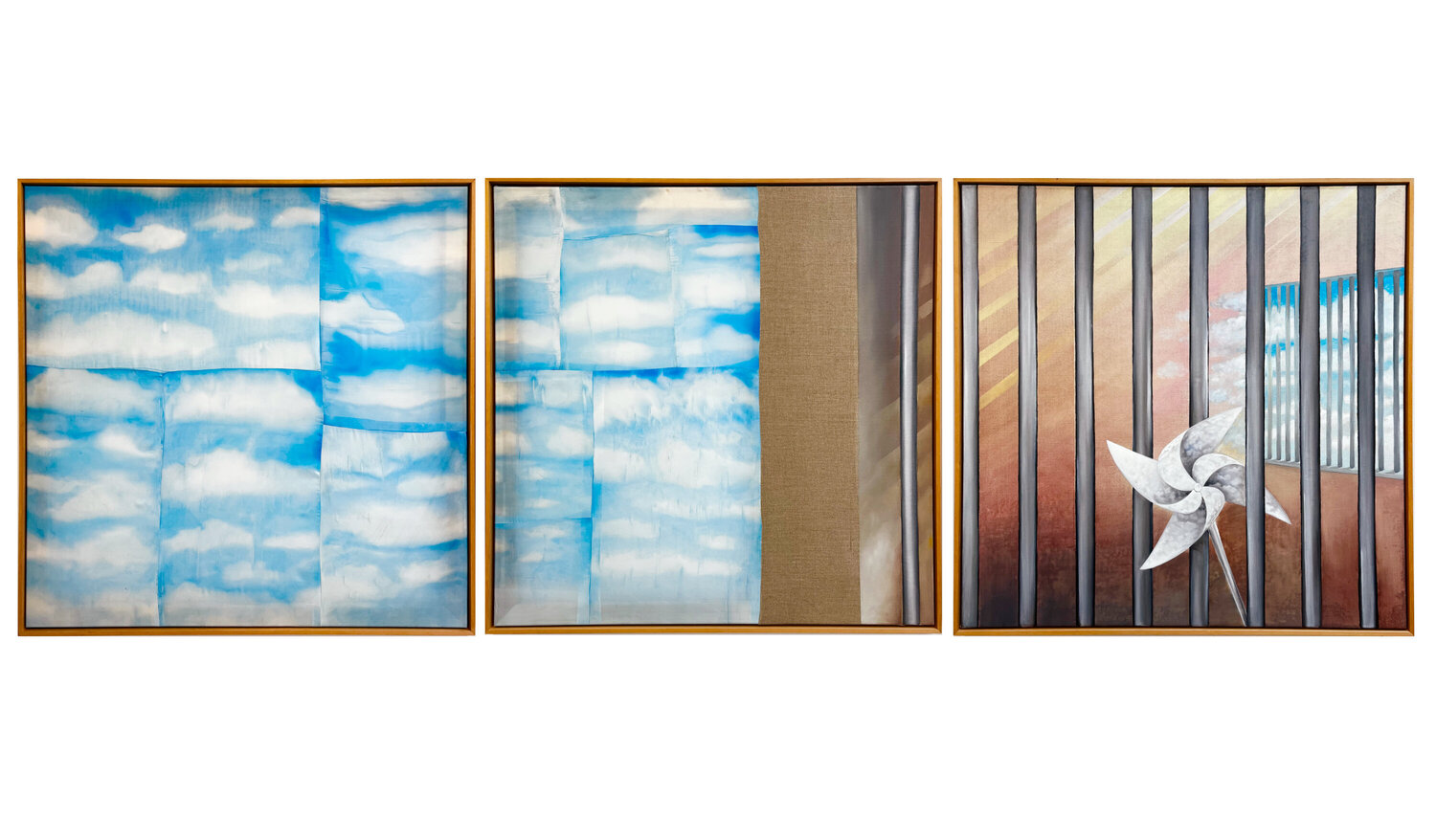 The Wind blows Rebekka Kraft Original painting for sale