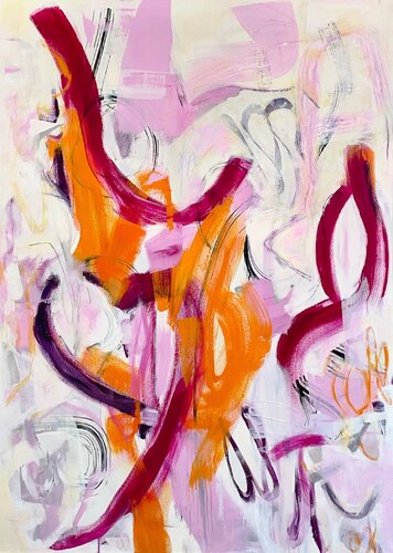 Taking Chances by Claudia Wiebe, Painting for Sale on Select